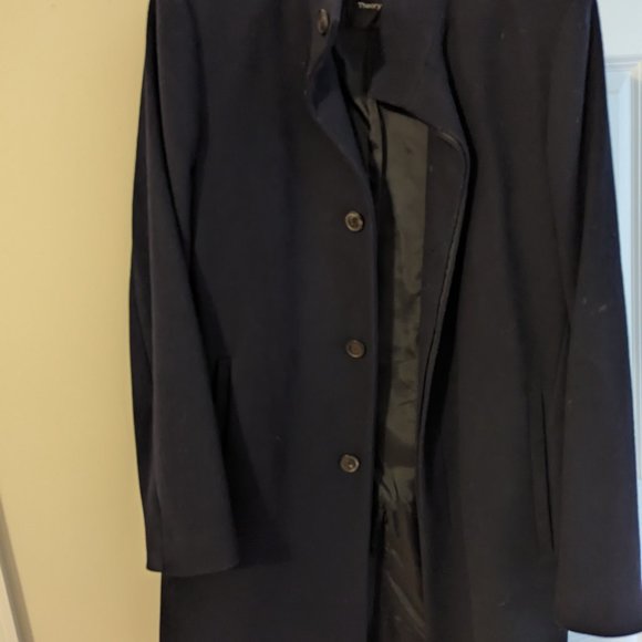 Theory Navy coat - Picture 5 of 5